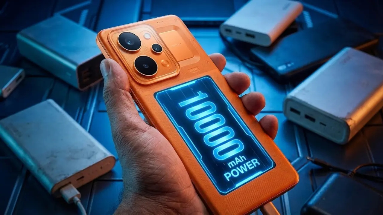 "Realme P4 Power 5G smartphone with massive 10000mAh battery - World's first 10000mAh mobile launching in India on January 29"