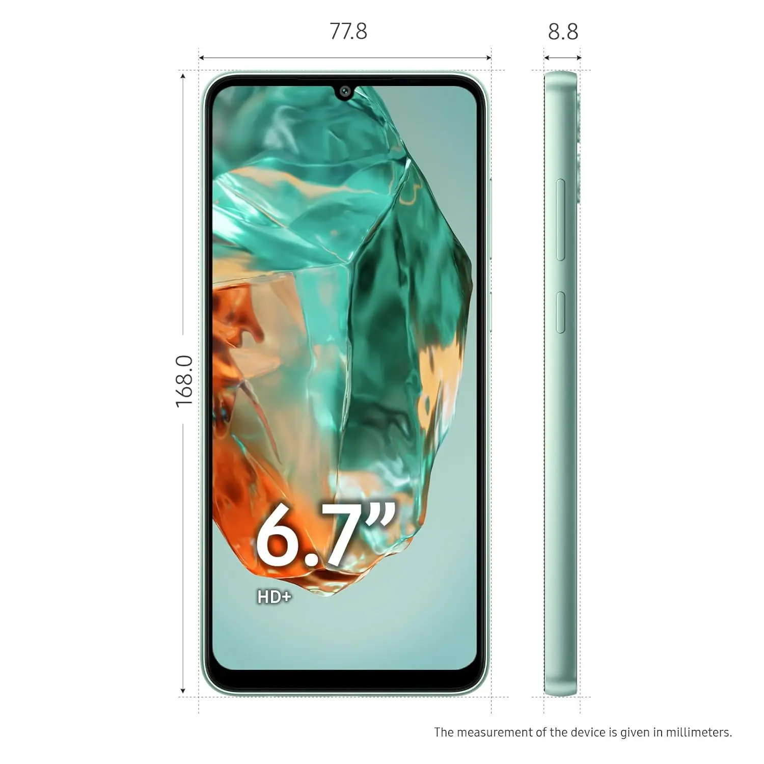 Samsung M05 Back
