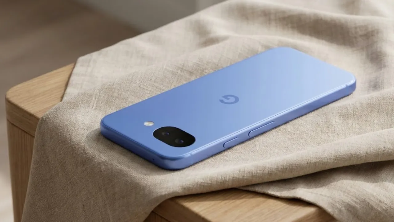 Google Pixel 10a new flat camera design back view and specs review in Telugu by Taja Points